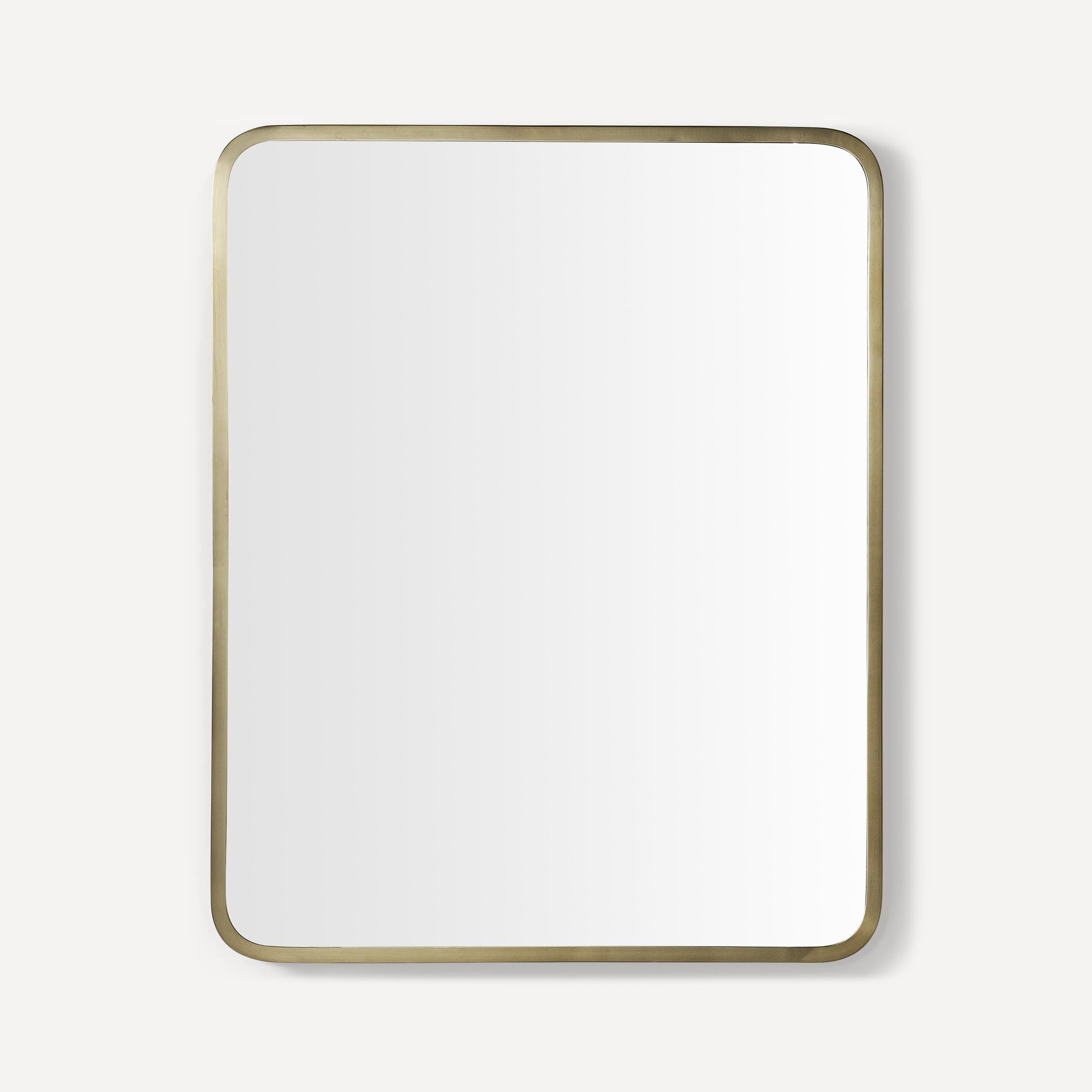 Robern Round Corner Metal Mirror, 24"x 30"x 15/16"