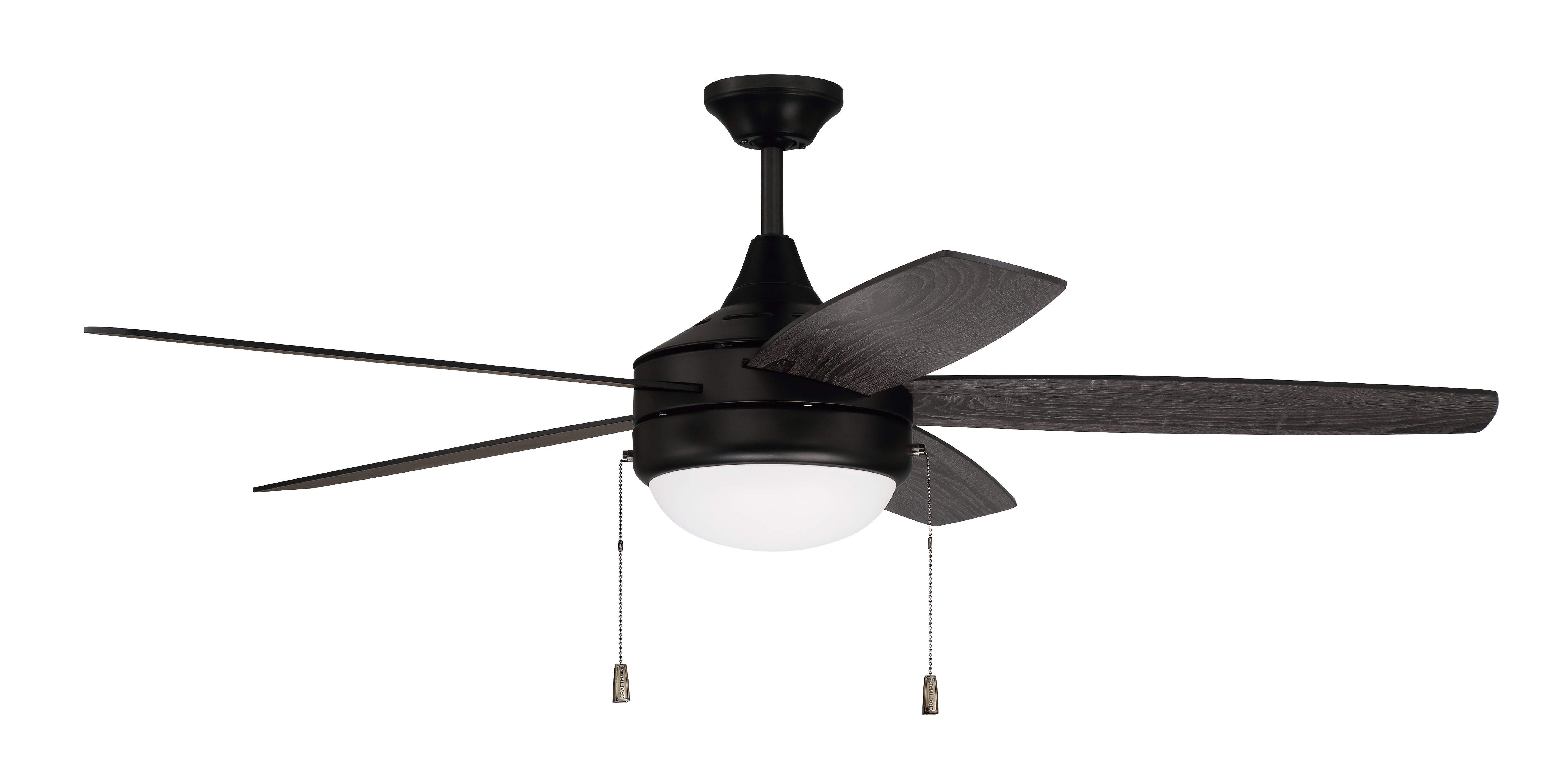 flat black ceiling fans
