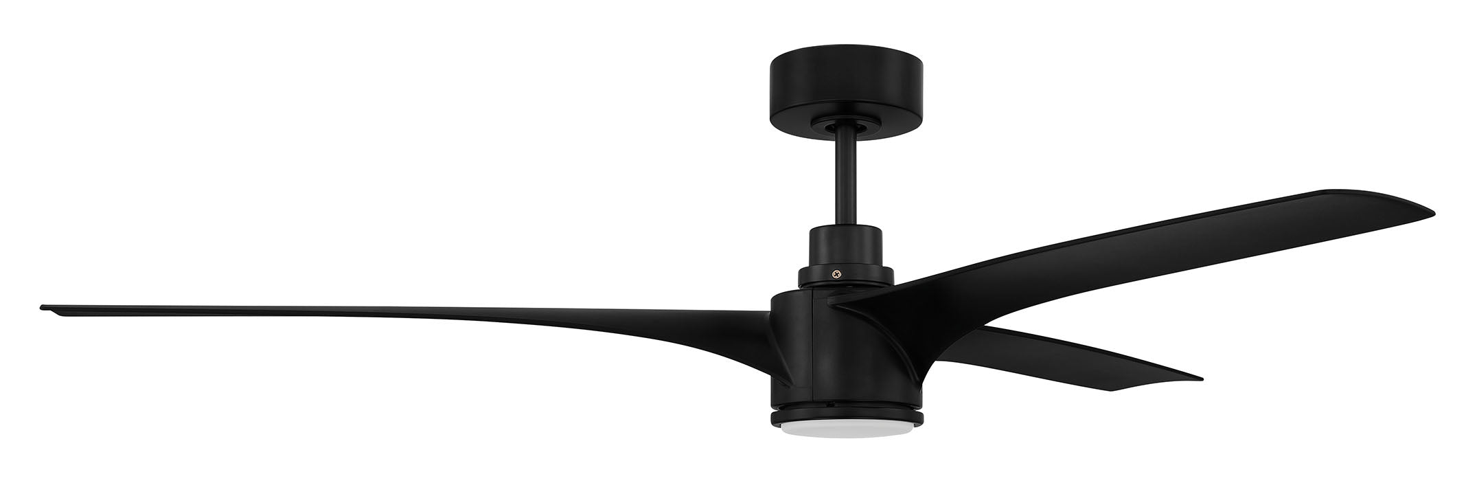 flat black ceiling fans