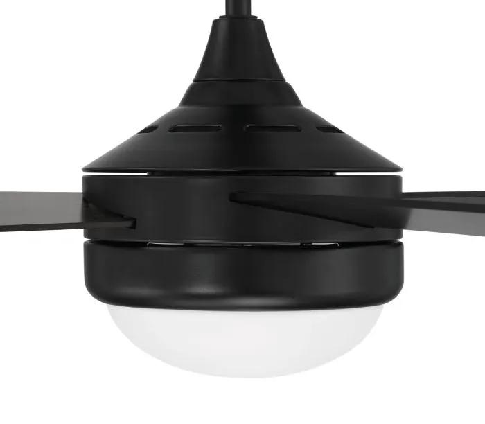 flat black ceiling fans
