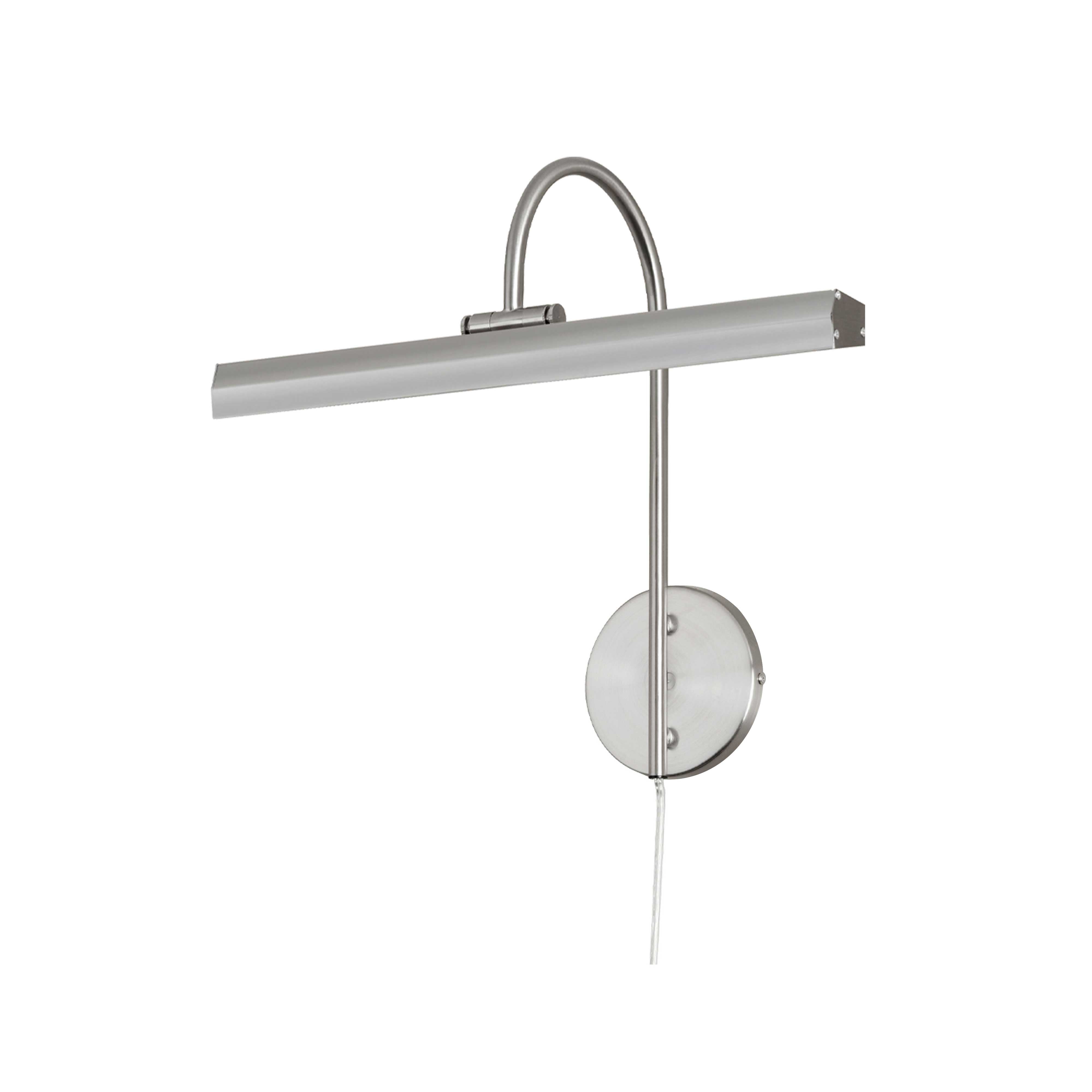satin chrome wall mount