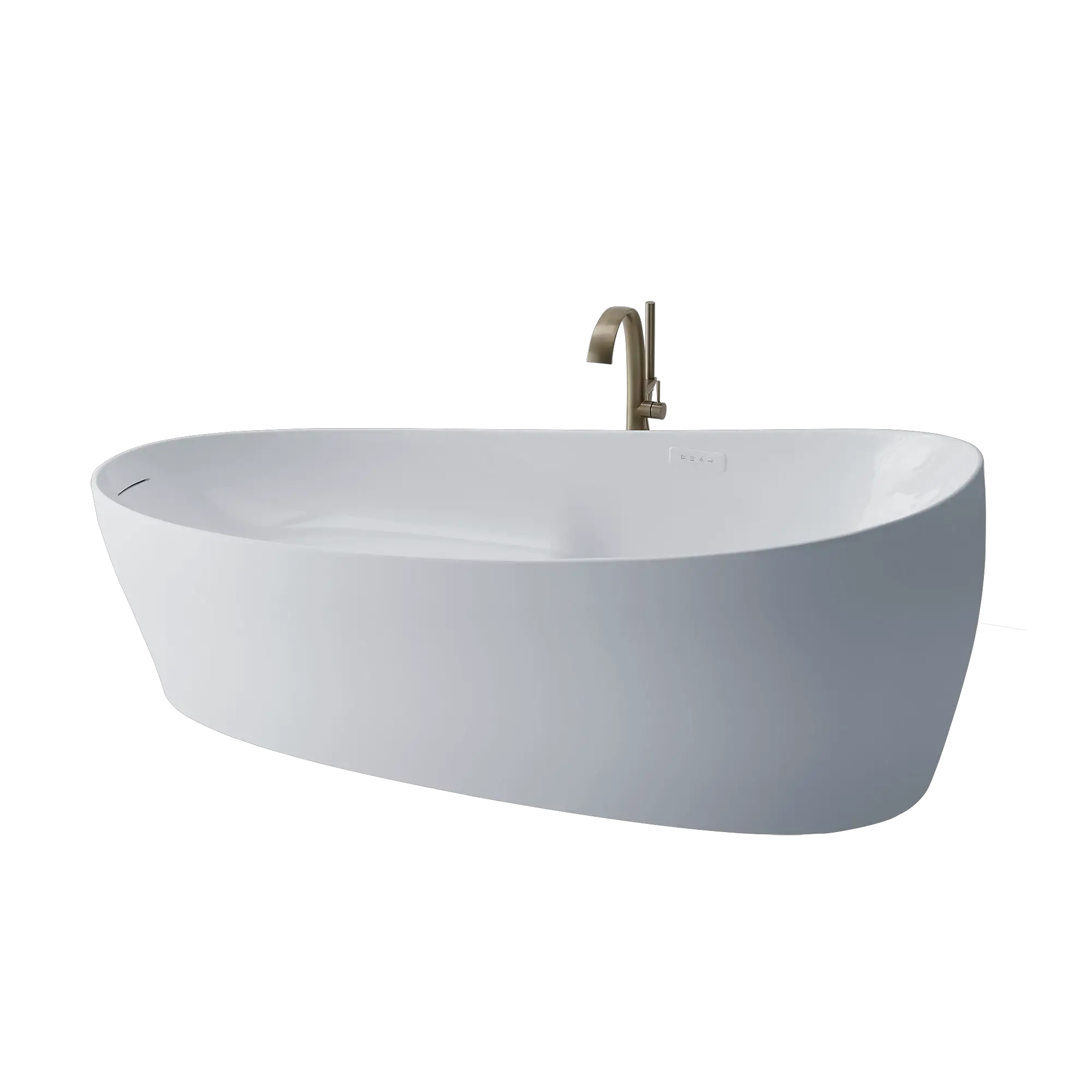 gloss white tub