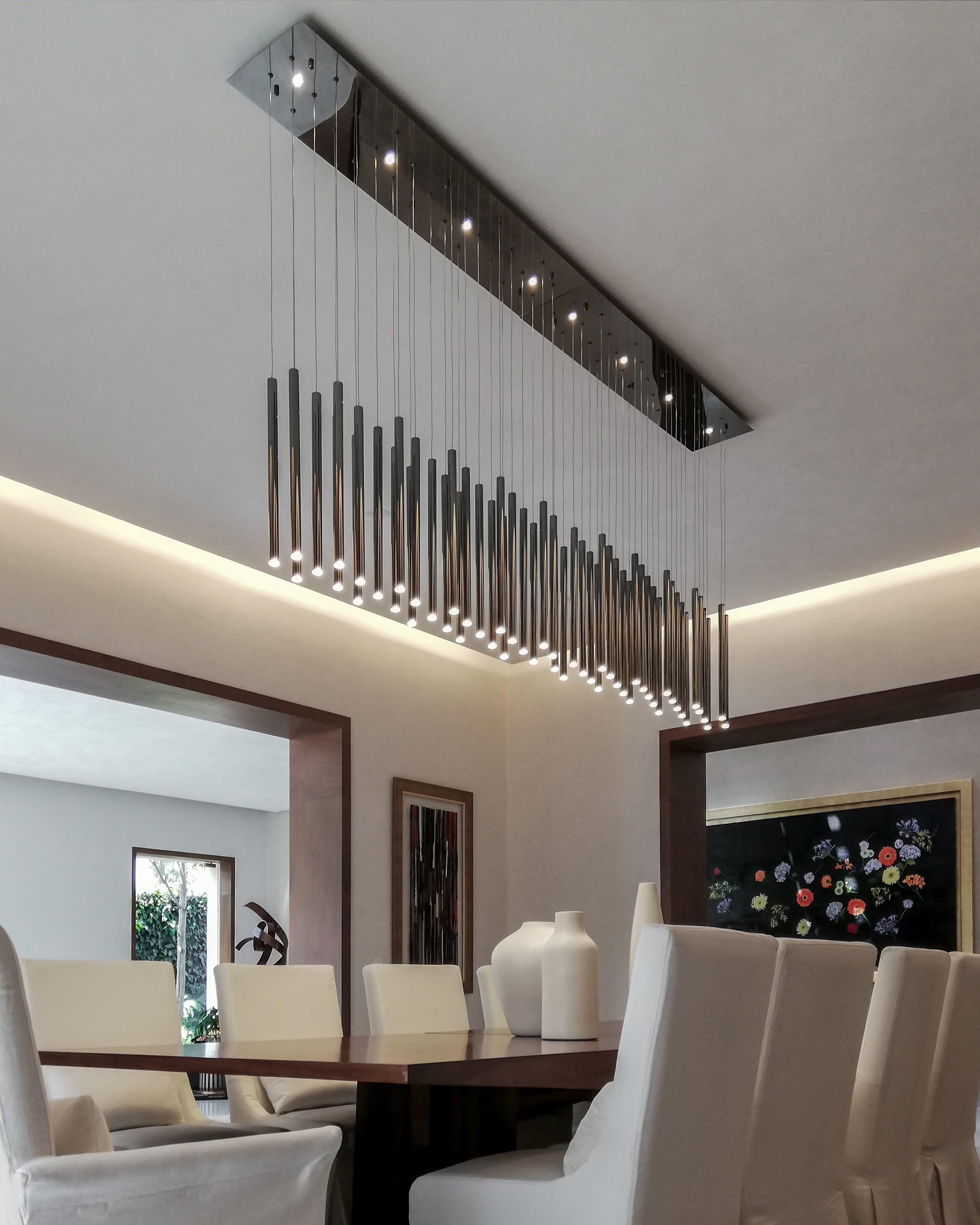 dark reflex chandelier