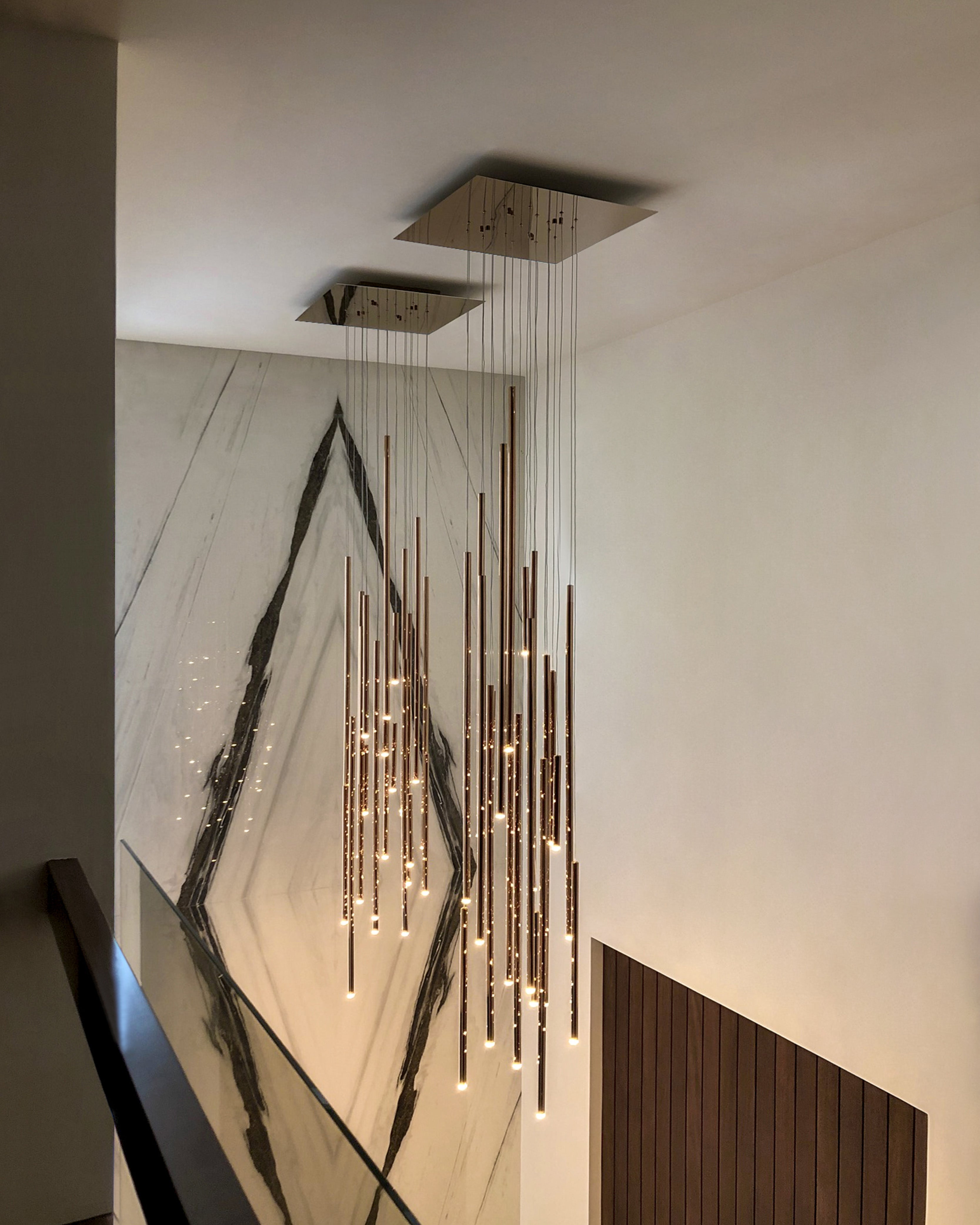 rose cooper chandelier