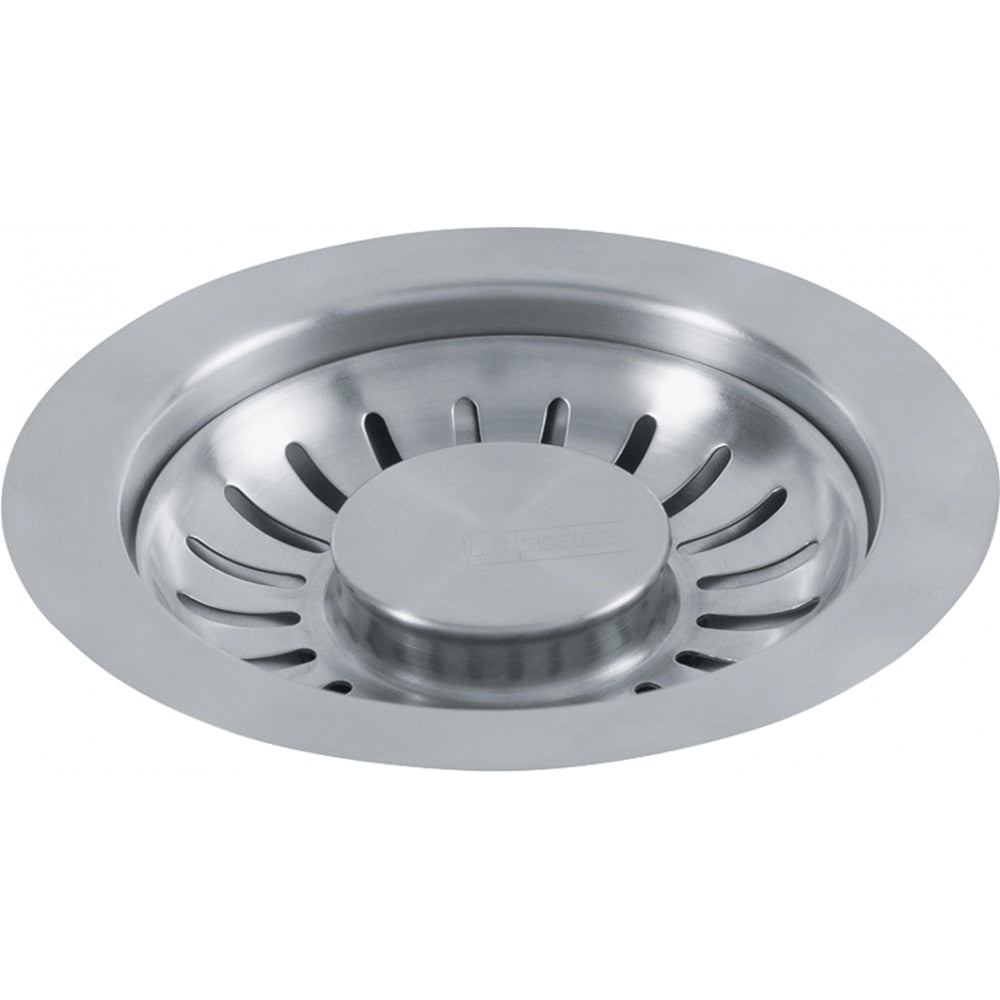 satin nickel strainer basket