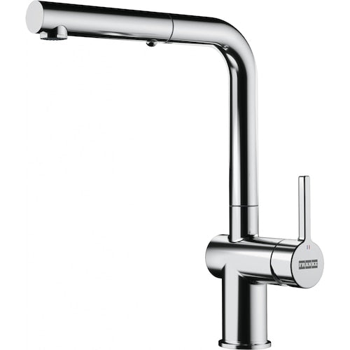 polished chrome faucet