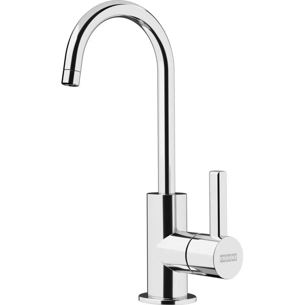 polished chrome faucet