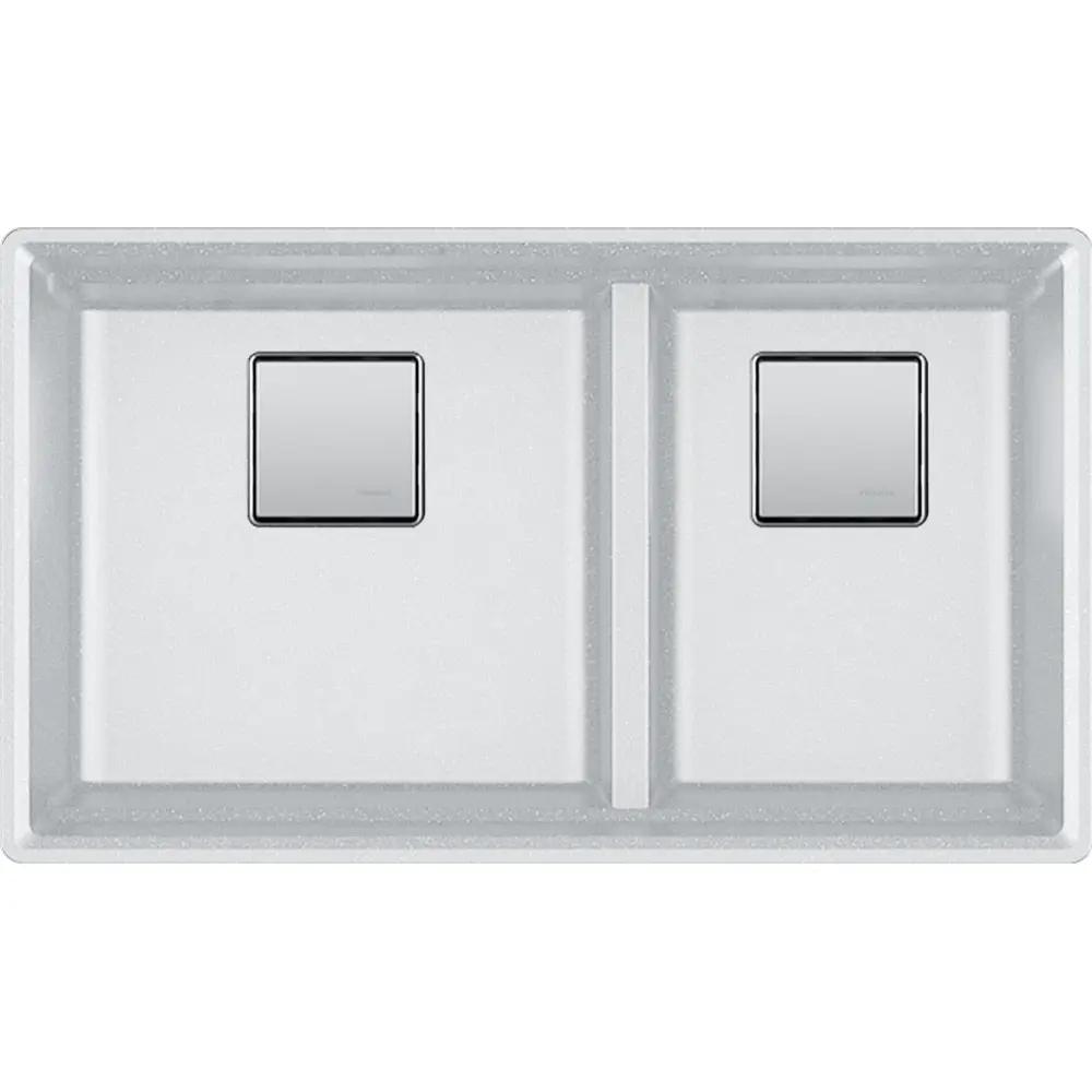 Franke Peak Undermount Granite Sink - 32" Stainless Steel Kitchen Sink by Franke