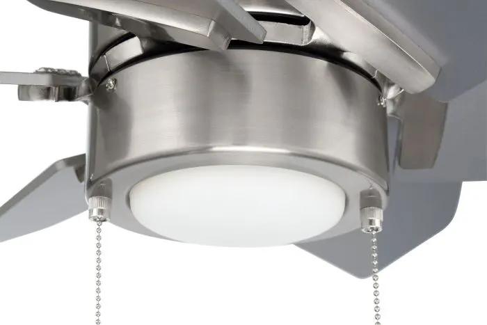 brushed polished nickel ceiling fans