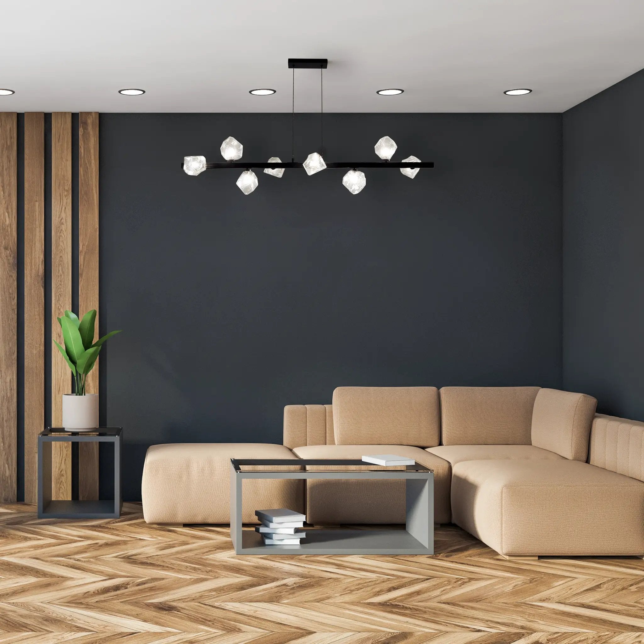 matte black pendants