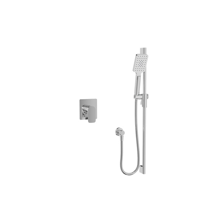 chrome shower kit