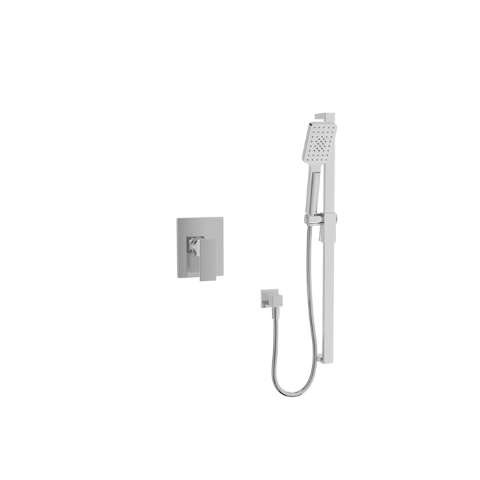 chrome shower kit