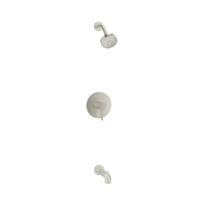 Baril Zip Complete Pressure Balanced Shower Kit by Baril