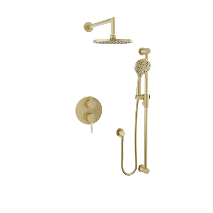 Baril Zip Complete Pressure Balanced Shower Kit - Non-Shared Ports by Baril