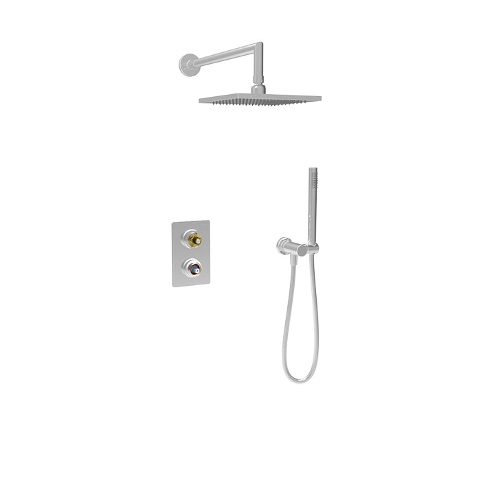 chrome shower kit