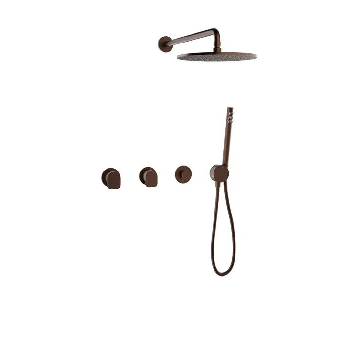 Baril Sens Complete Thermostatic Shower Kit - Non-Shared Ports by Baril