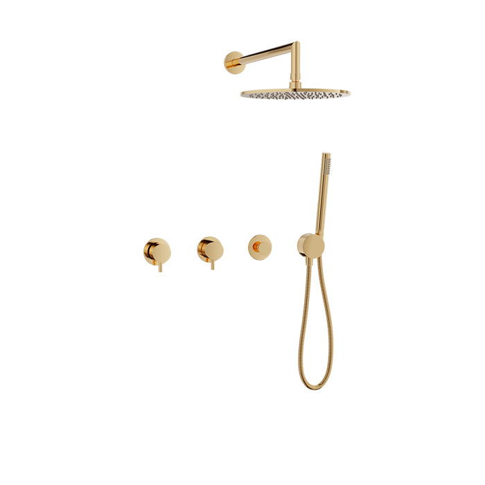 Baril Zip Complete Thermostatic Shower Kit - Non-Shared Ports by Baril