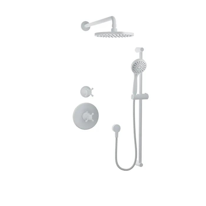 Baril Nautica Complete Thermostatic Shower Kit - Non-Shared Ports by Baril