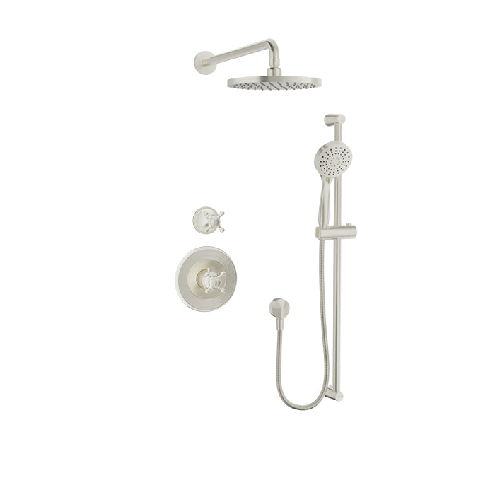 Baril Nautica Complete Thermostatic Shower Kit - Non-Shared Ports