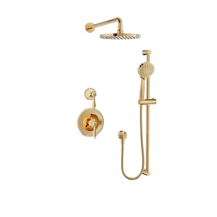 Baril Ralph Complete Thermostatic Shower Kit - Non-Shared Ports by Baril