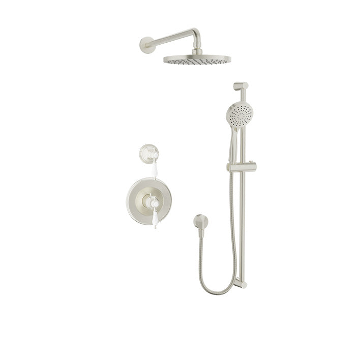 Baril Ralph Complete Thermostatic Shower Kit - Non-Shared Ports