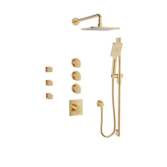Baril Petite Complete Thermostatic Shower Kit by Baril