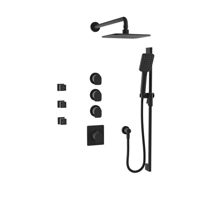 Baril Petite Complete Thermostatic Shower Kit by Baril