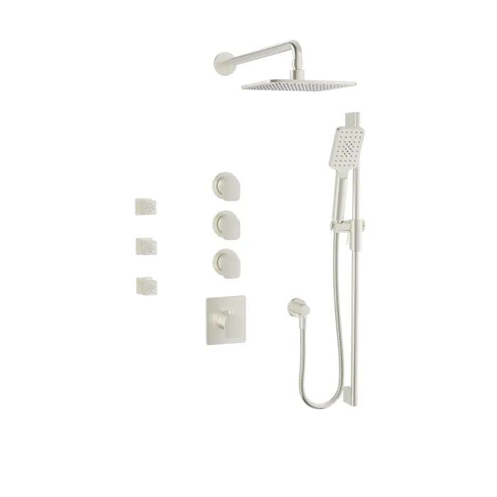 Baril Petite Complete Thermostatic Shower Kit by Baril
