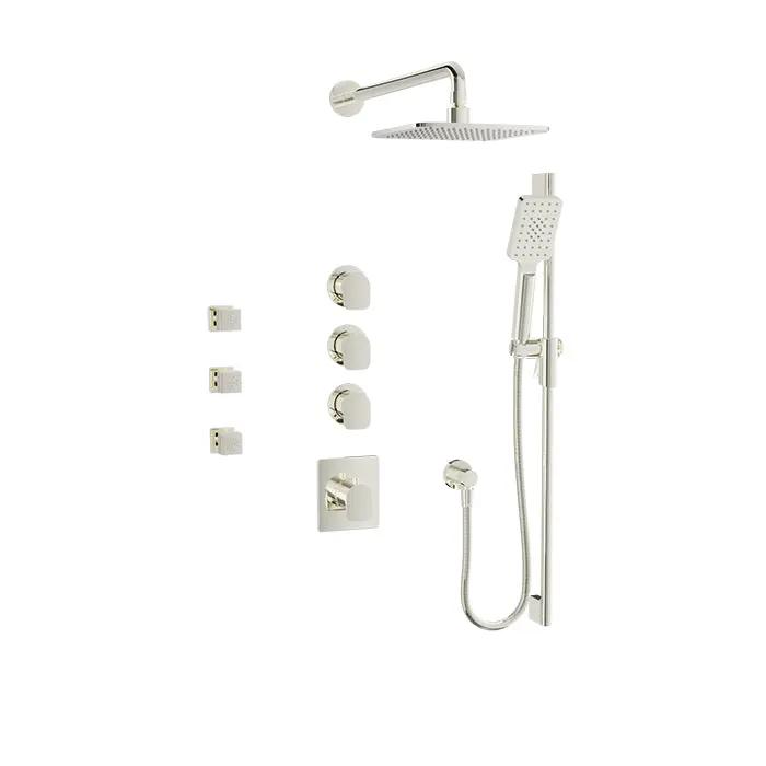 Baril Petite Complete Thermostatic Shower Kit by Baril