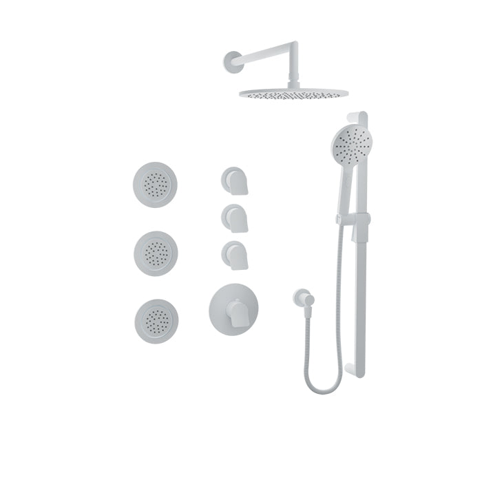 Baril Profile Complete Thermostatic Shower Kit by Baril