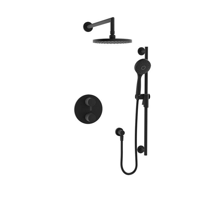 Baril Zip Complete Thermostatic Pressure Balanced Shower Kit - Non-Shared Ports