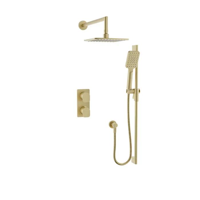 Baril Petite Complete Thermostatic Pressure Balanced Shower Kit by Baril