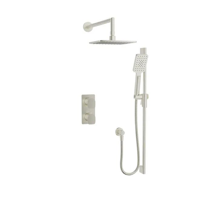 Baril Petite Complete Thermostatic Pressure Balanced Shower Kit - Non-Shared Ports by Baril