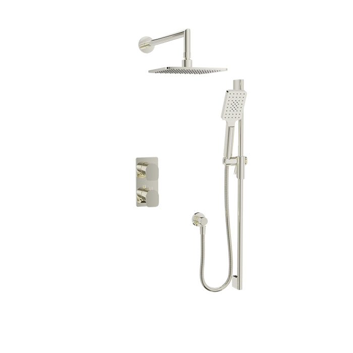 Baril Petite Complete Thermostatic Pressure Balanced Shower Kit by Baril