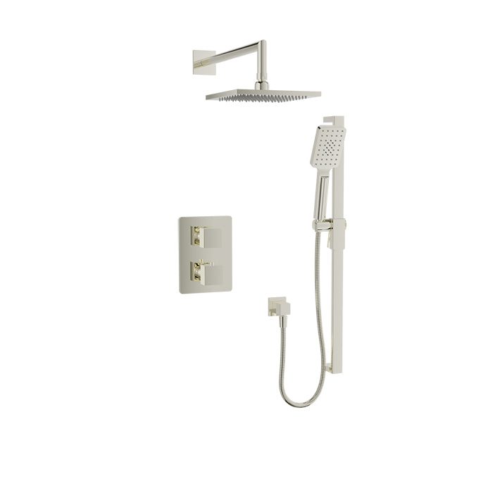 Baril Rec Complete Thermostatic Pressure Balanced Shower Kit - Non-Shared Ports by Baril