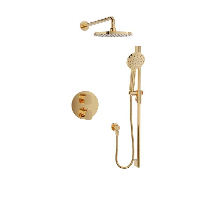 Baril Sens Complete Thermostatic Pressure Balanced Shower Kit - Non-Shared Ports by Baril
