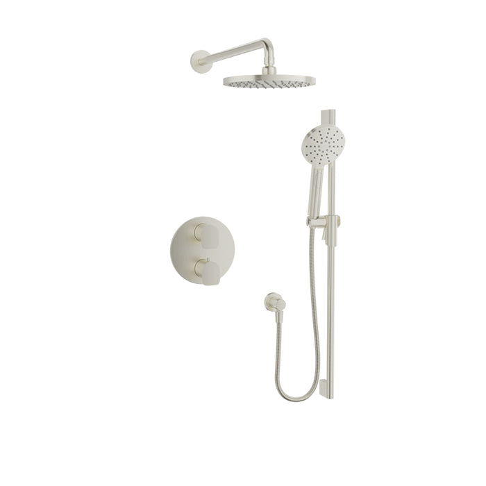 Baril Sens Complete Thermostatic Pressure Balanced Shower Kit - Non-Shared Ports