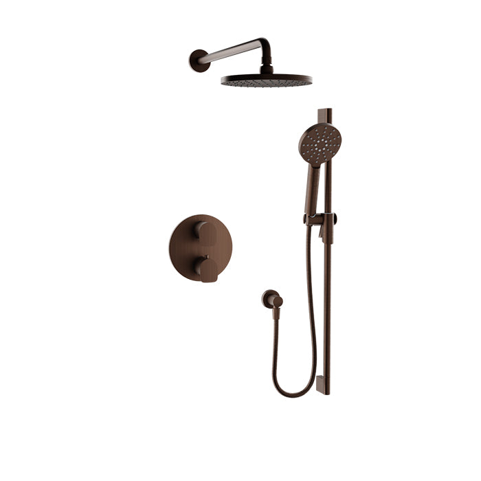 Baril Sens Complete Thermostatic Pressure Balanced Shower Kit by Baril