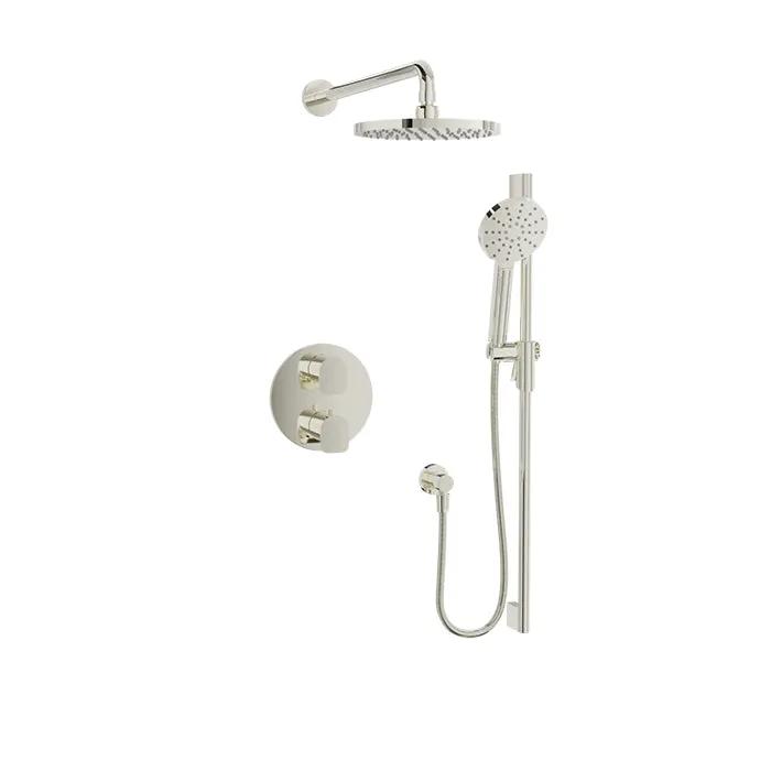Baril Sens Complete Thermostatic Pressure Balanced Shower Kit - Non-Shared Ports by Baril
