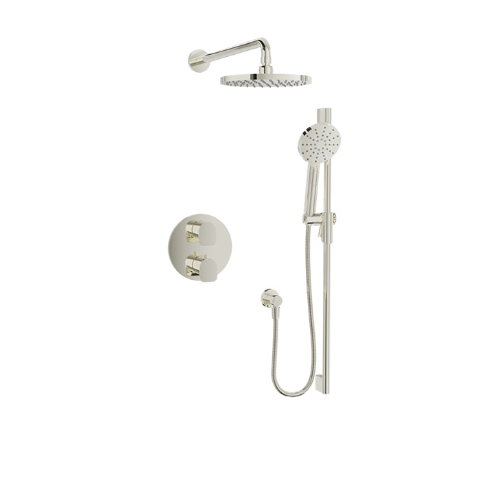 Baril Sens Complete Thermostatic Pressure Balanced Shower Kit by Baril