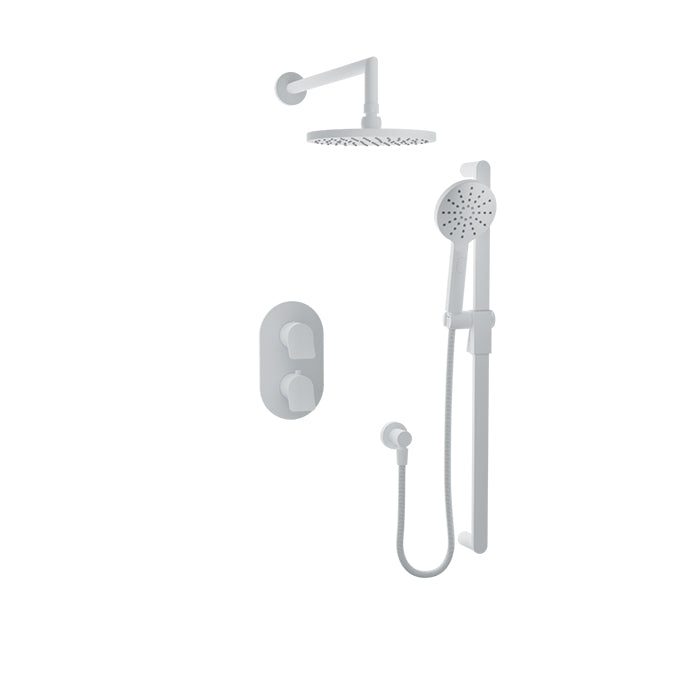 Baril Profile Complete Thermostatic Pressure Balanced Shower Kit - Non-Shared Ports