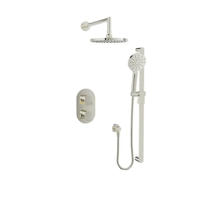 Baril Profile Complete Thermostatic Pressure Balanced Shower Kit - Non-Shared Ports by Baril