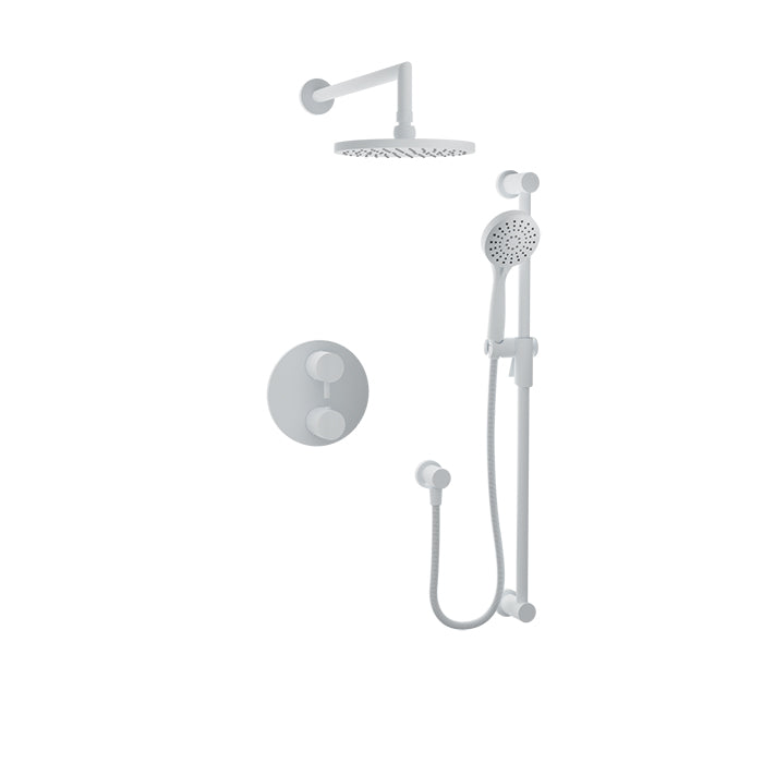 Baril Zip Complete Thermostatic Pressure Balanced Shower Kit - Non-Shared Ports by Baril