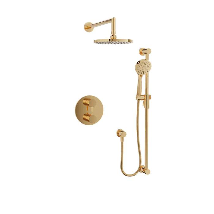 Baril Zip Complete Thermostatic Pressure Balanced Shower Kit - Non-Shared Ports by Baril