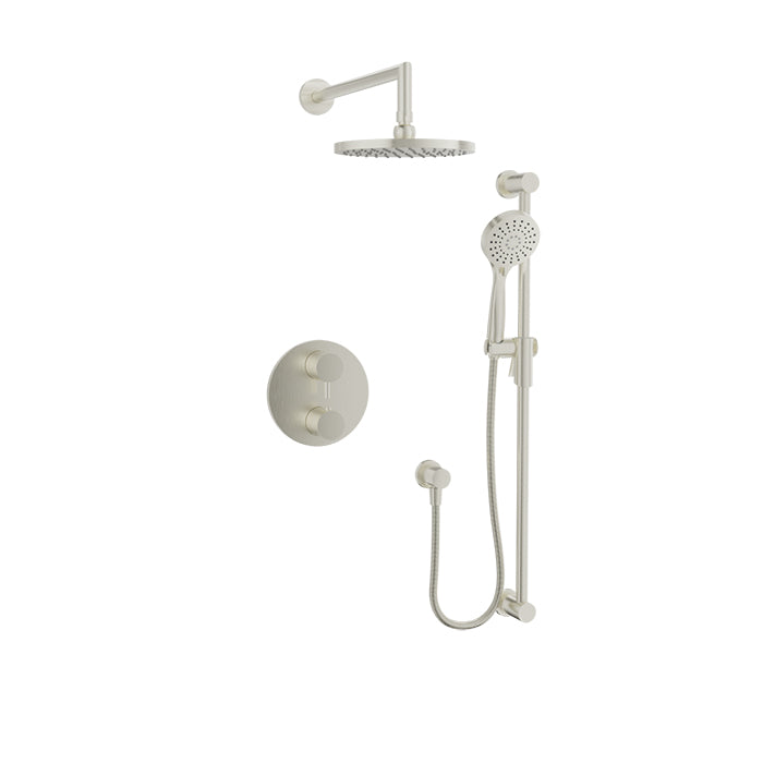 Baril Zip Complete Thermostatic Pressure Balanced Shower Kit - Non-Shared Ports by Baril