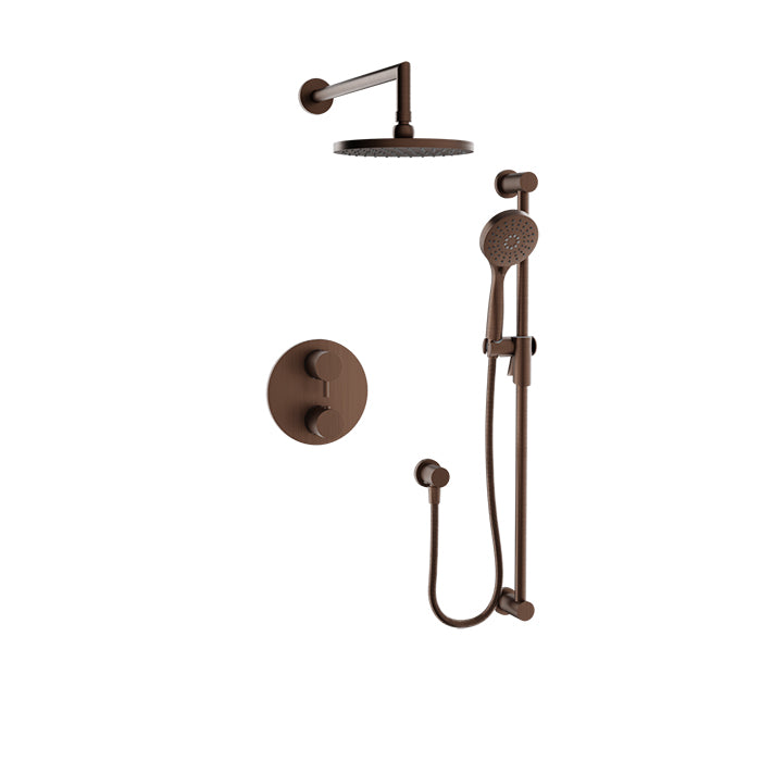 Baril Zip Complete Thermostatic Pressure Balanced Shower Kit by Baril