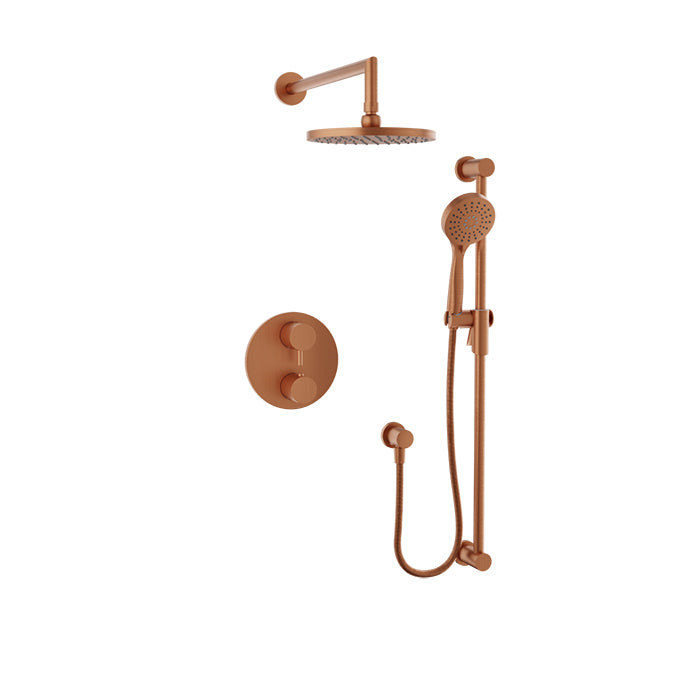 Baril Zip Complete Thermostatic Pressure Balanced Shower Kit by Baril