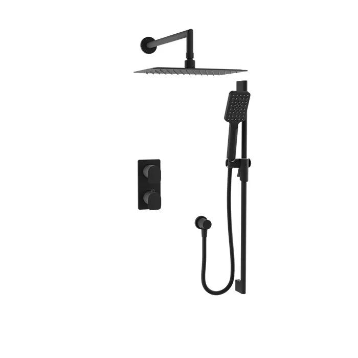 Baril Petite Complete Thermostatic Pressure Balanced Shower Kit by Baril