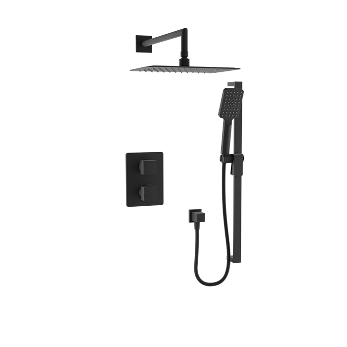 Baril Rec Complete Thermostatic Pressure Balanced Shower Kit - Non-Shared Ports by Baril