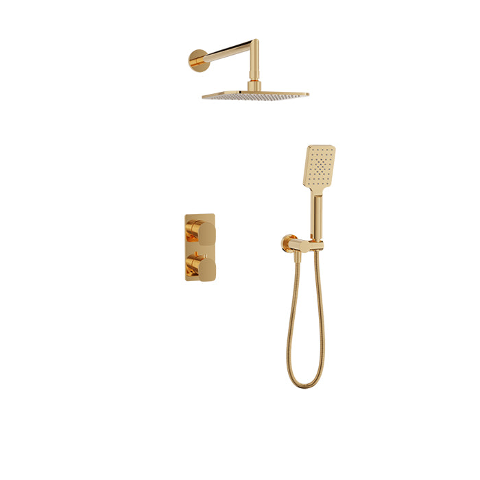 Baril Petite Complete Thermostatic Pressure Balanced Shower Kit - Non-Shared Ports